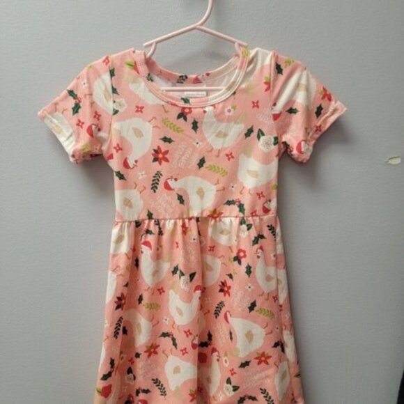 Chicken Merry Clucking Christmas Dress 12-18 months - Picture 1 of 1
